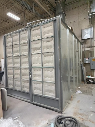 Commercial Spray Paint Booth