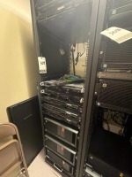 Network Server Rack w/ Components