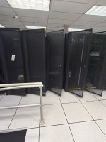 (5) Assorted Network Server Racks w/ Components