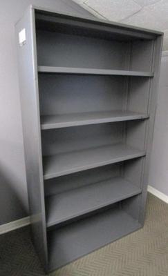 5-Shelf Metal Bookcase