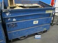 Metal Bin On Casters