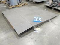 Drive On Ramp for Platform Scale