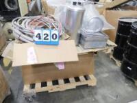 Assorted Stainless Steel Parts As Shown