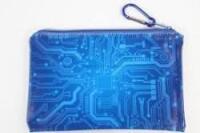 Tron Circuit Zip Pouch