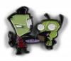 Invader Zim Pin Set