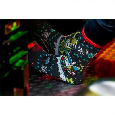 Thor Ugly Christmas Sweater Holiday Knit Socks