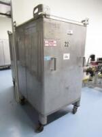 550 Gallon Stainless Steel Tote
