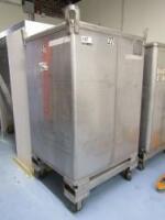 550 Gallon Stainless Steel Tote