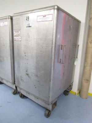 550 Gallon Stainless Steel Tote