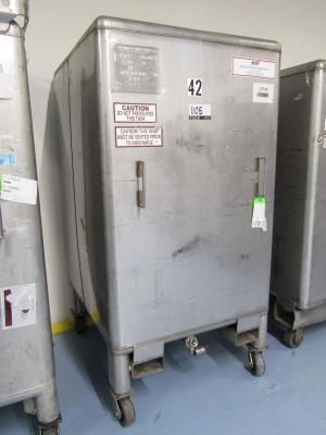 550 Gallon Stainless Steel Tote