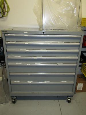 7-Drawer Heavy Duty Parts Cabinet
