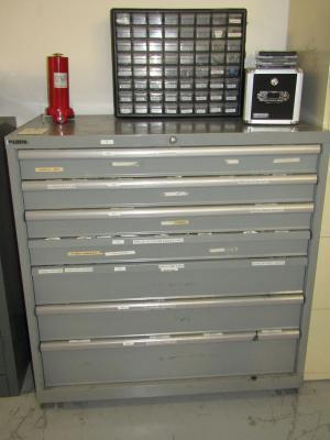 7-Drawer Heavy Duty Parts Cabinet