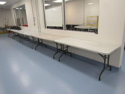 Plastic Fold-Up Tables