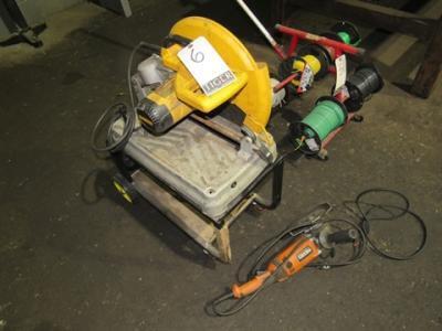 Chop Saw And Grinder