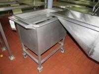 Stainless Steel Rinsing Cart