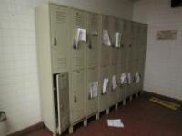 Double Stacked Lockers