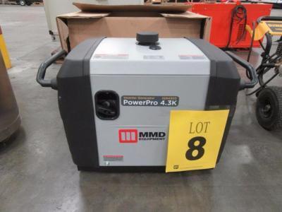 MM POWERPRO 4.3K PORTABLE GAS INVERTER GENERATOR, MODEL: IGR4300, RATED SPEED: 3600 RPM