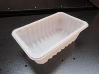 Single Barr Laminated Tray-White