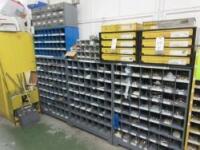 Assorted Parts Bins and Contents
