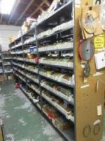 Maintenance Parts Shelf Contents