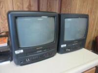 2-in-1 TV and VHS VCR