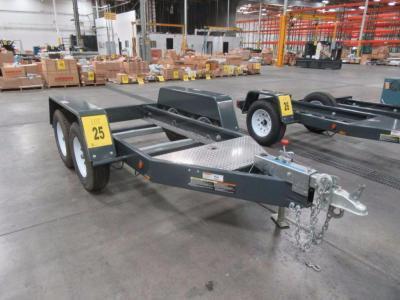 2014 RAJYSAN TRAILER, VIN: 5UABU1211EV002531, 86" X 51", 2 AXLE