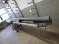 Warehouse Cart With Stainless/Black pipes