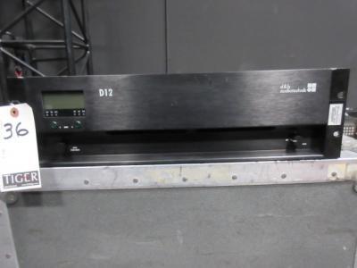 D & B D12 Amplifier