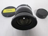 18mm Nikon T3.5 Lens