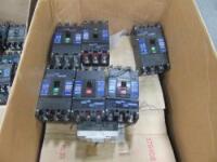 LOT ASST'D CIRCUIT BREAKERS, (18) TERASAKI 400A, (12) MITSUBISHI 125A, (4) MITSUBISHI 175A